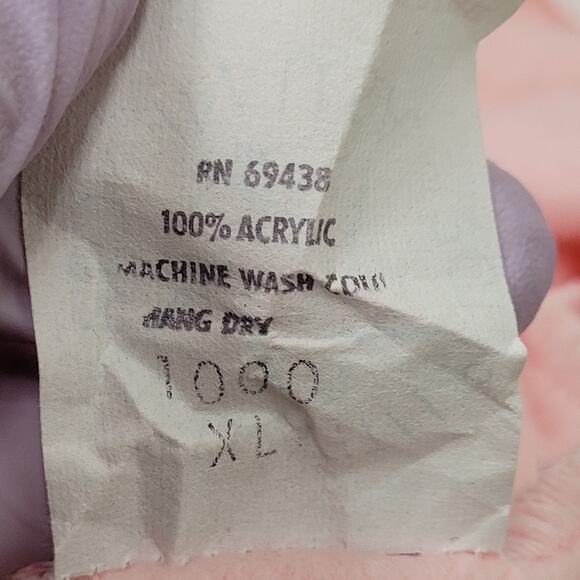 Vintage 80s Sporty Gym Shorts Womens L/XL Pink USA - Picture 4 of 13